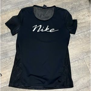 Ladies Nike Top Size Medium EUC~ Sheer back~Great with white tank/Shorts